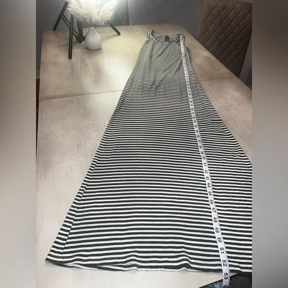 Long summer dress stripes - Picture 4 of 5